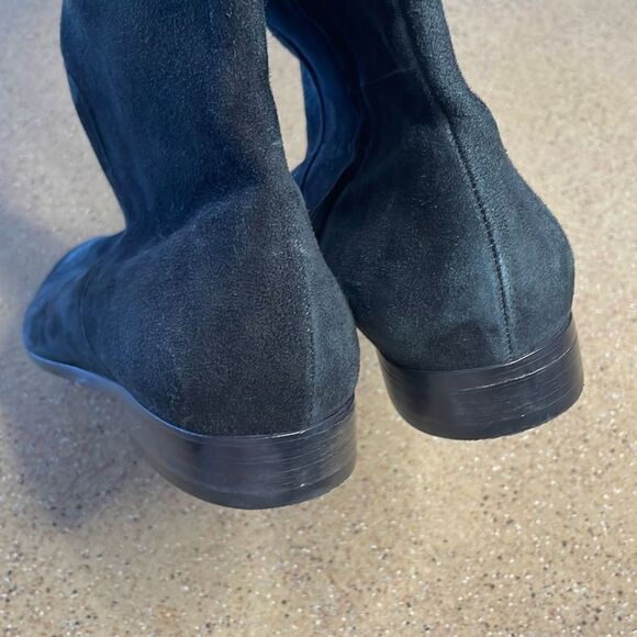 Antonio Melani “Gable” Black Suede Tall Boots sz 6 - Picture 10 of 11
